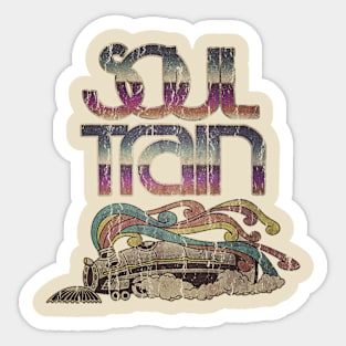 70s  Soul Train Vintage Sticker
